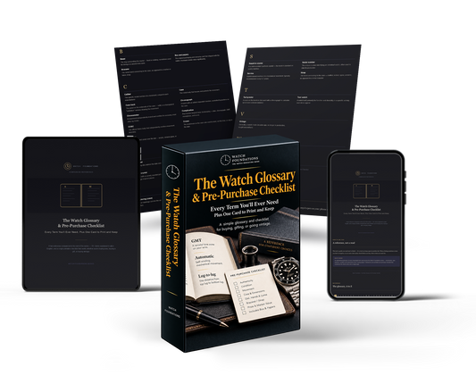 The Watch Glossary & Pre-Purchase Checklist