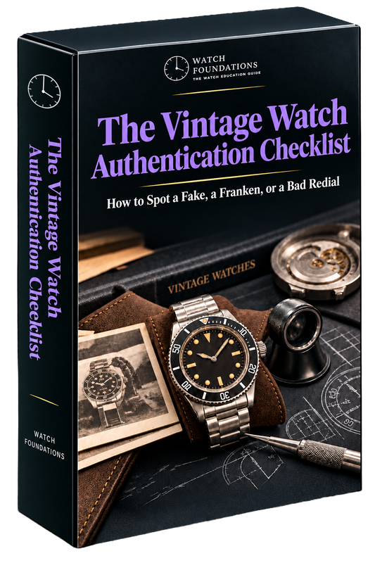 The Vintage Watch Authentication Checklist